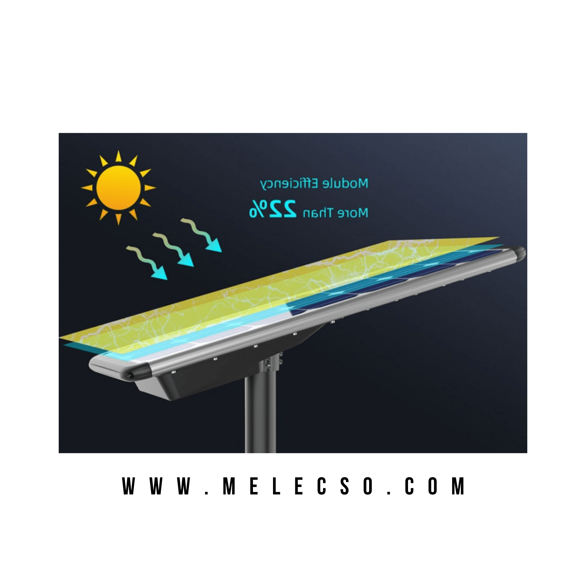 Alumbrado Publico Solar SLZ: 60W / 80W / 120W | NET