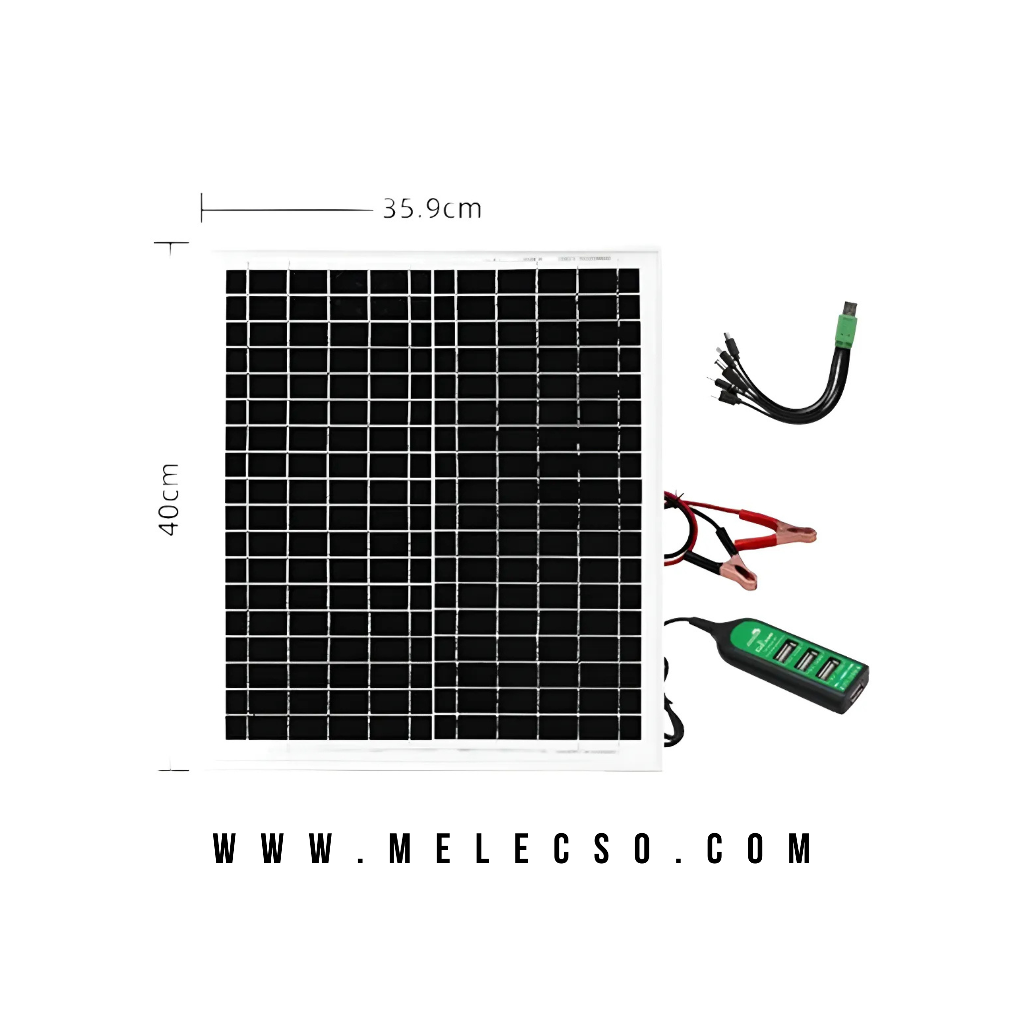 Panel Solar PORTÁTIL DW-825 20W