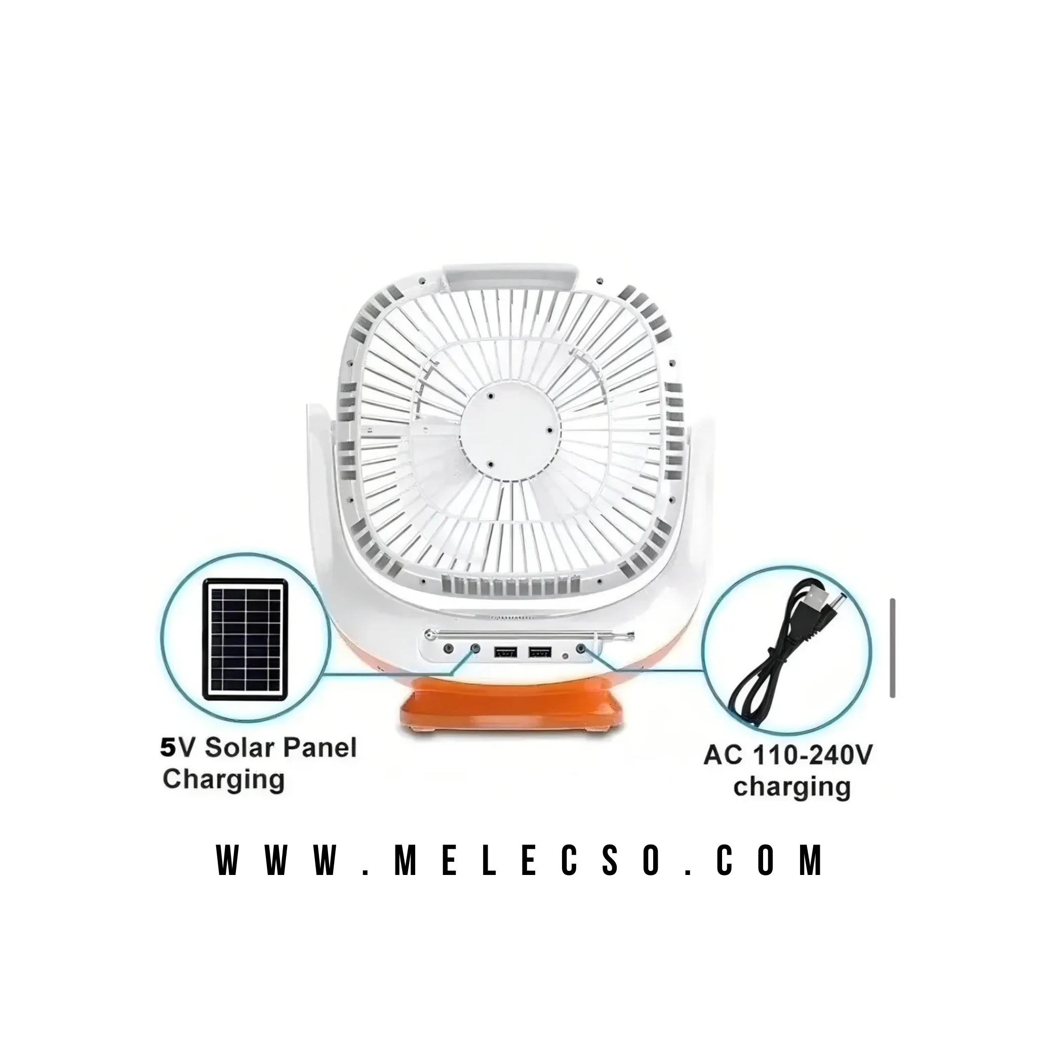 VENTILADOR SOLAR MULTIFUNCIÓN AIR 8”