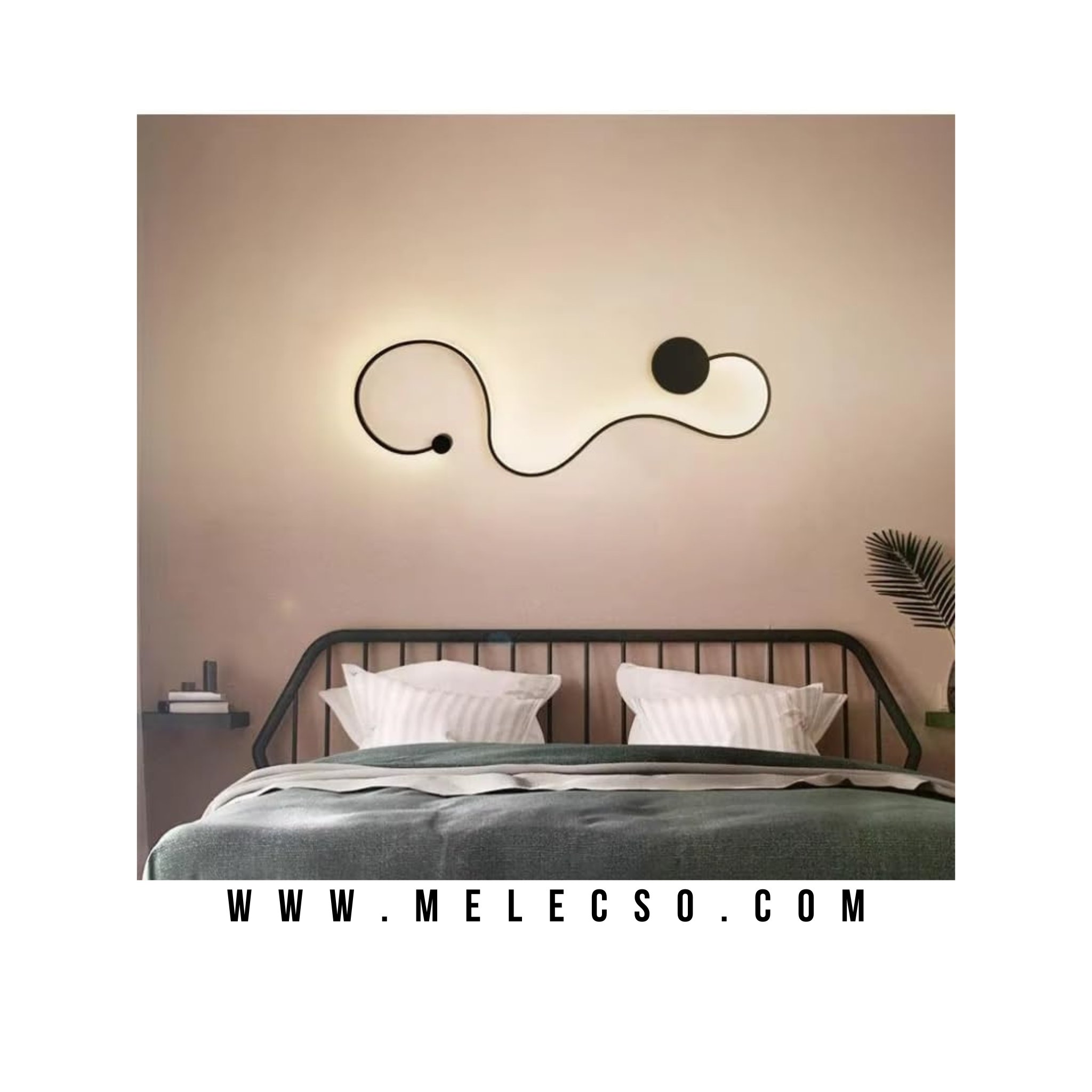 APLIQUE LED DECORATIVO FLEXIBLE C77 CM