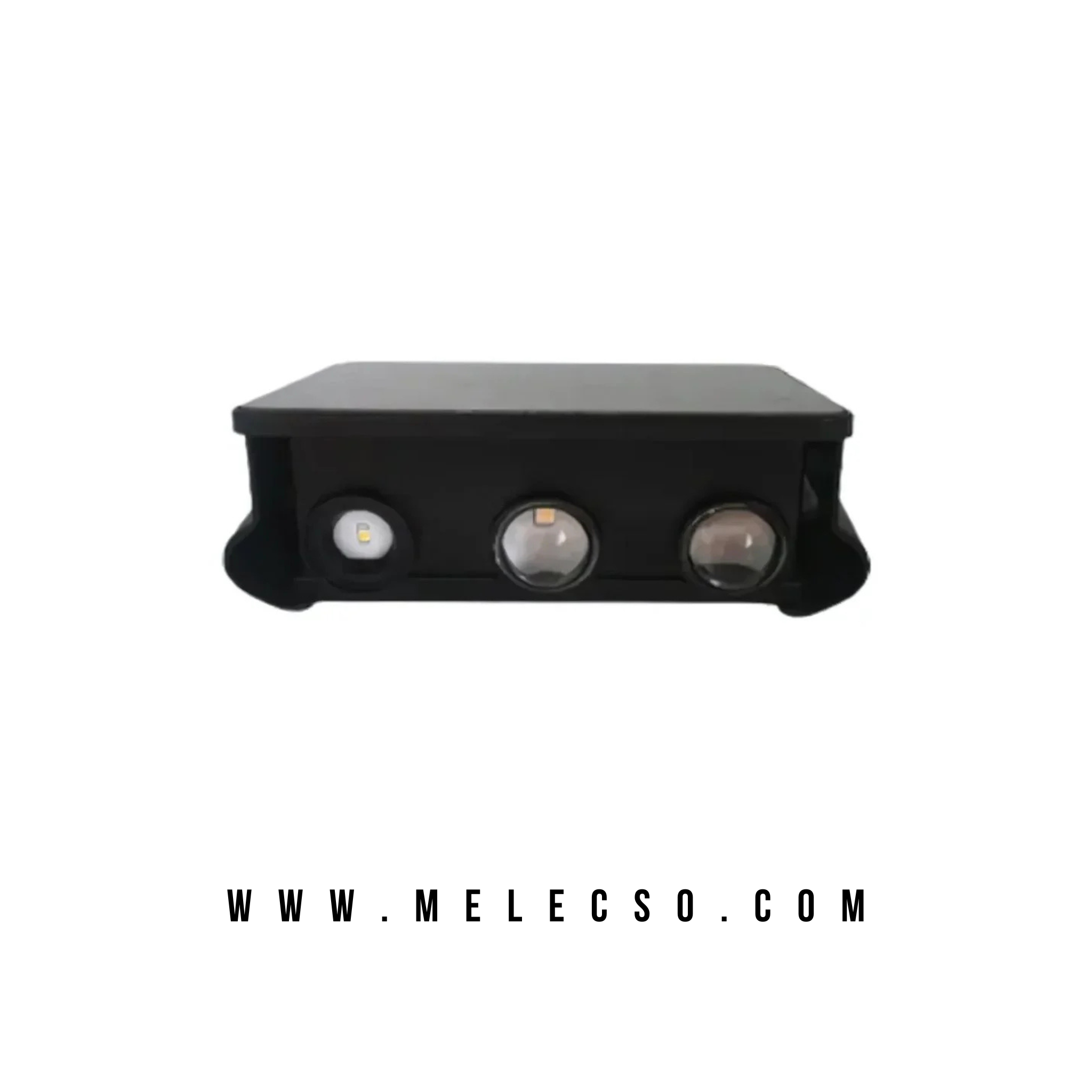 Aplique Solar LED Luz RGB 6 Focos