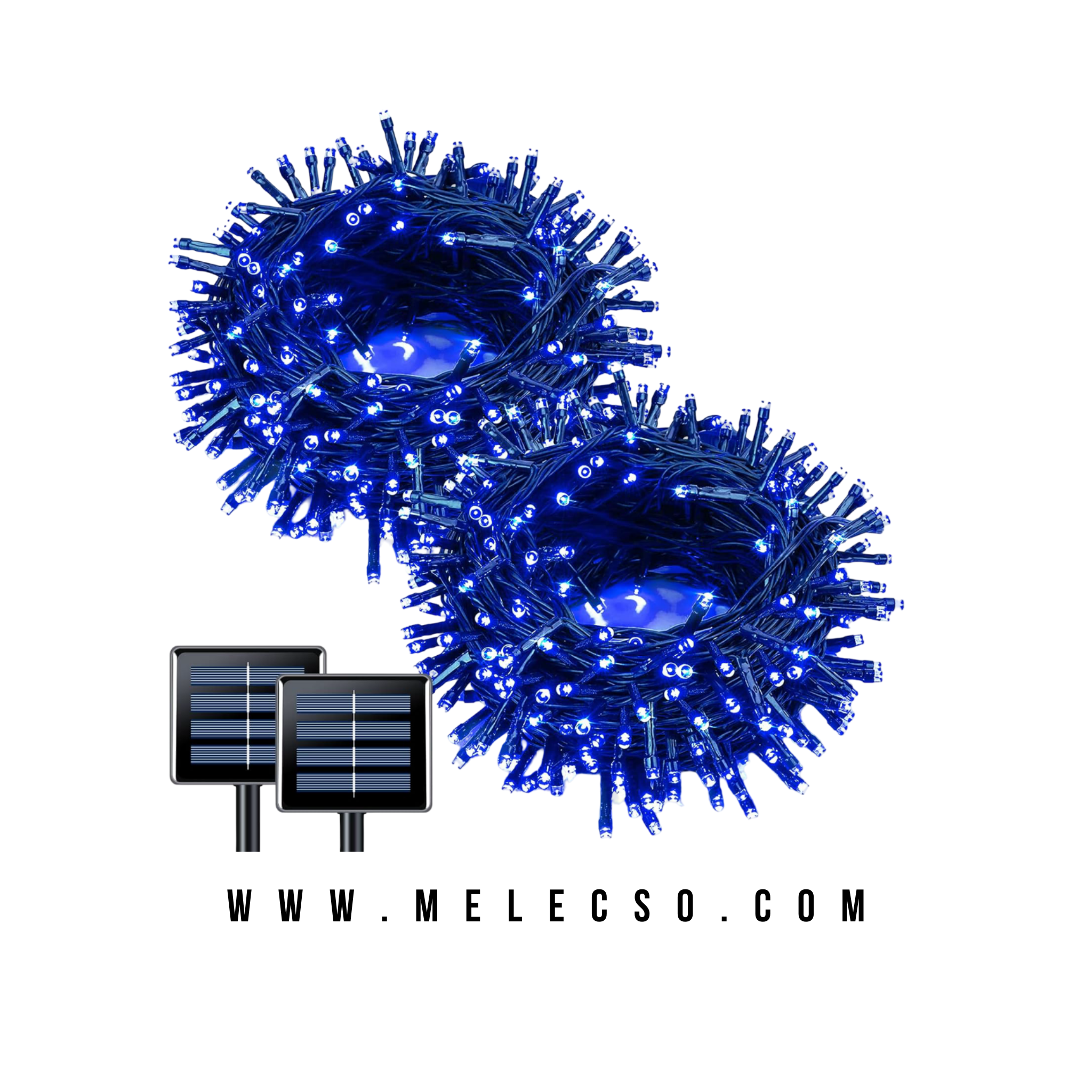 Lineal LED Solar Luz Azul