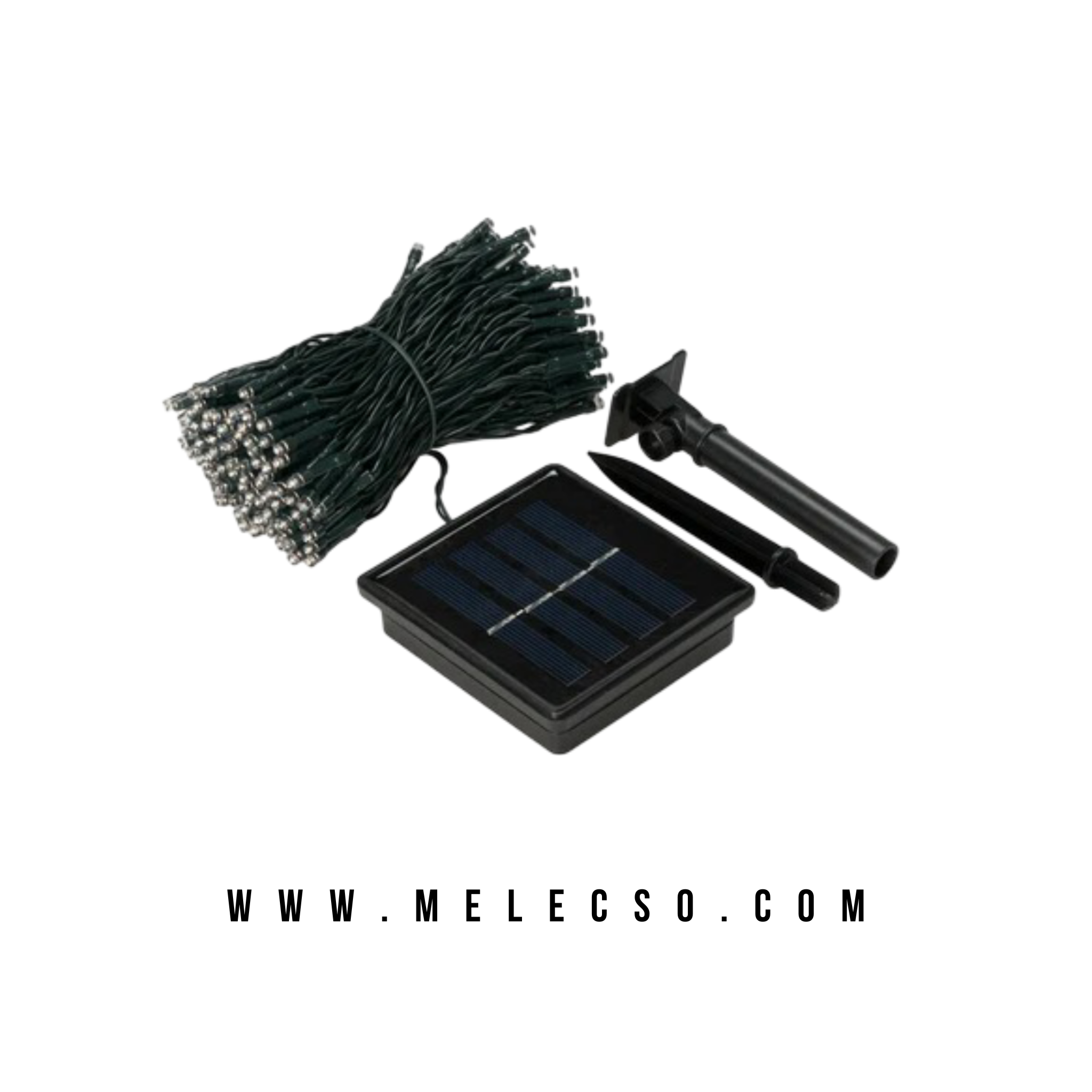 Lineal LED Solar Luz Azul