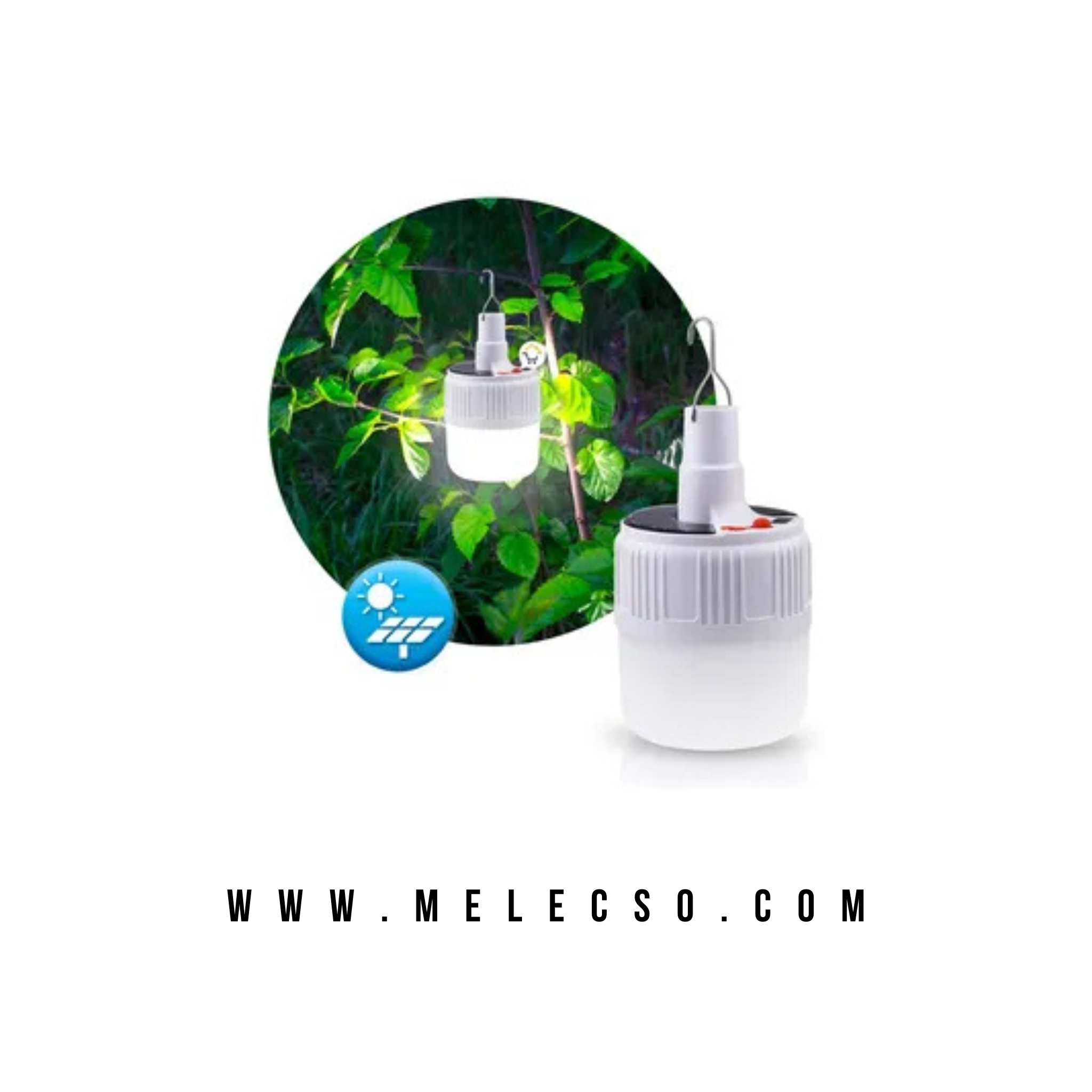 Bombillo Solar Recargable de Emergencia T-24