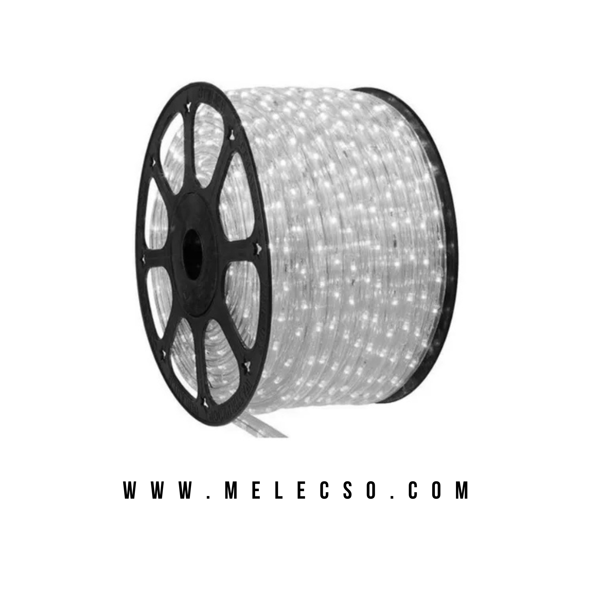 Manguera LED 2 Vías 10.5 mm – 100 Metros (Luz Cálida / Luz Blanca)