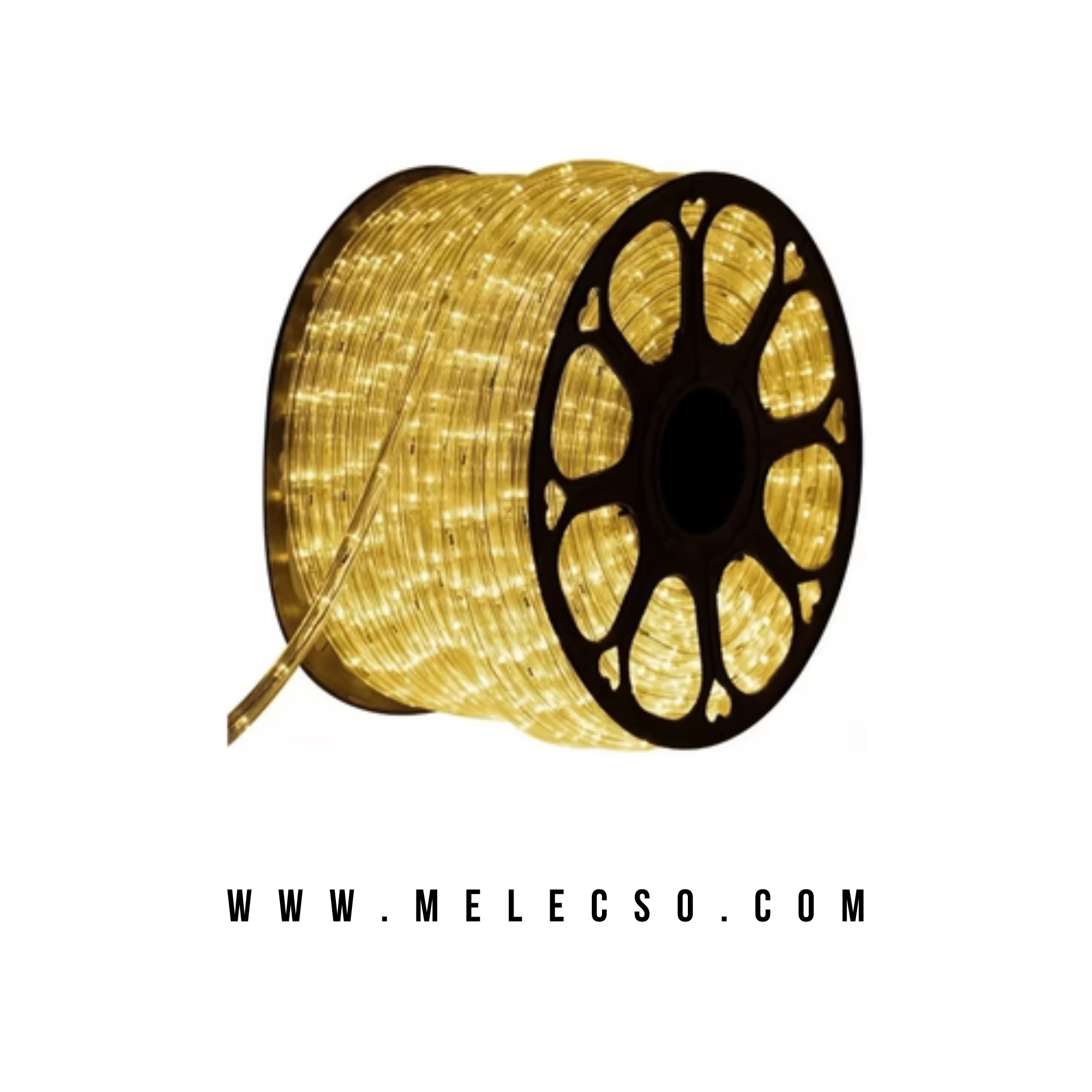 Manguera LED 2 Vías 10.5 mm – 100 Metros (Luz Cálida / Luz Blanca)