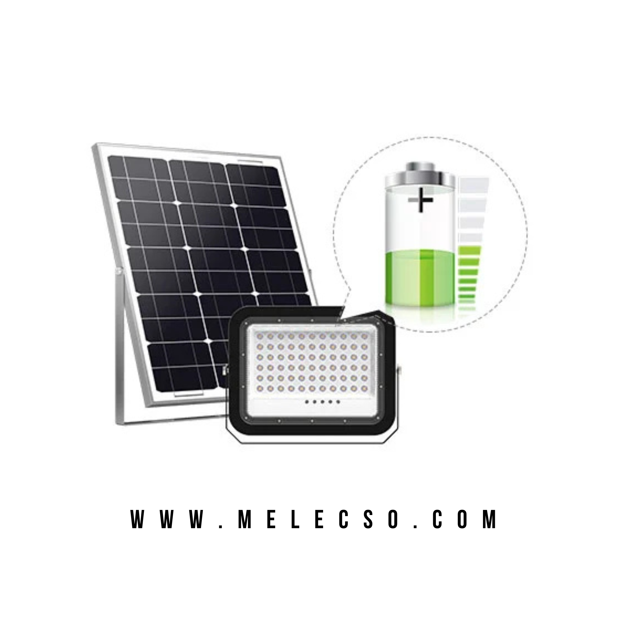Reflector Solar LED Slim Serie NSFL02 – 200W / 300W / 400W | NET
