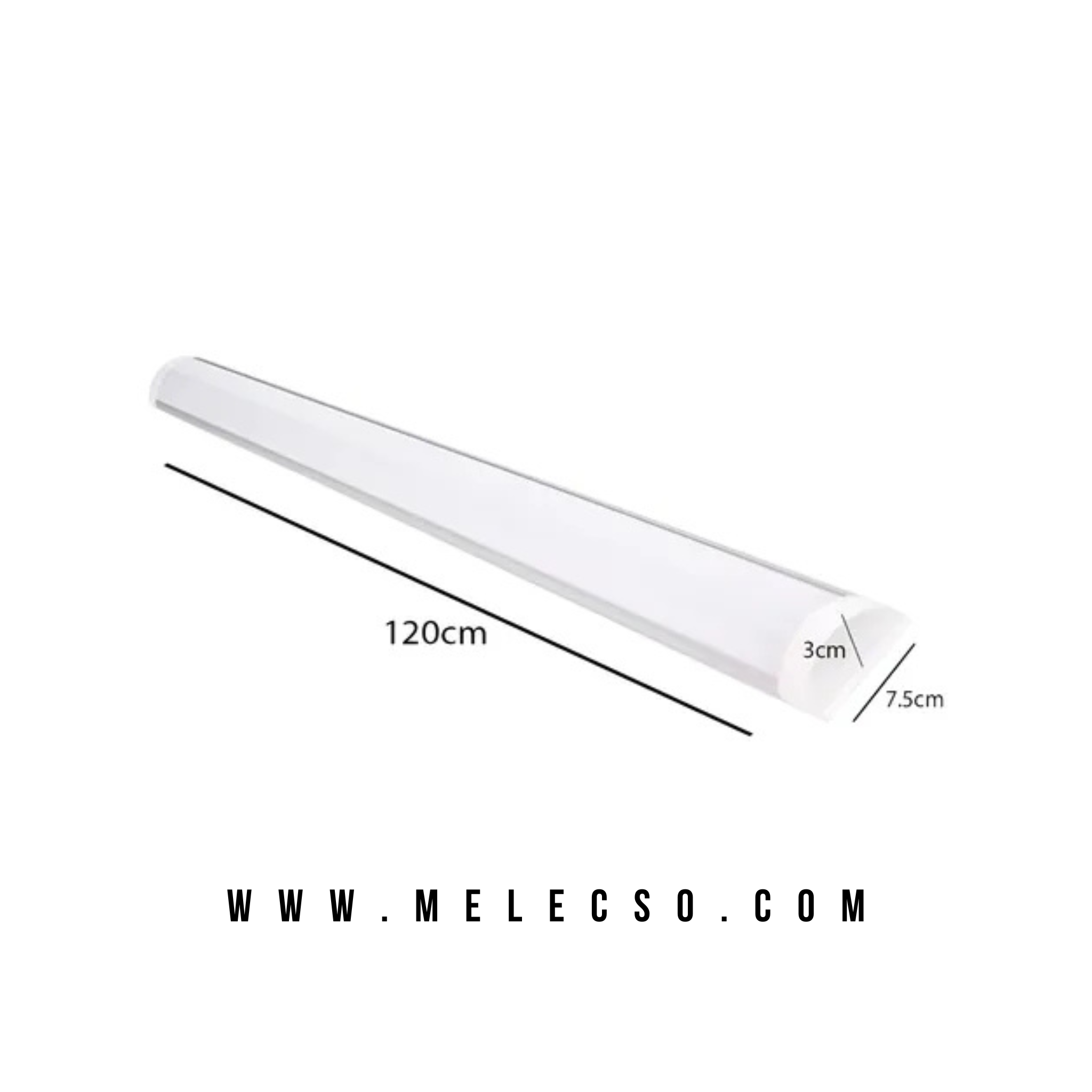 LÁMPARA LED ACRÍLICA ANTIPOLVO 120 CM – 36W –  54W - 90W - 6500K