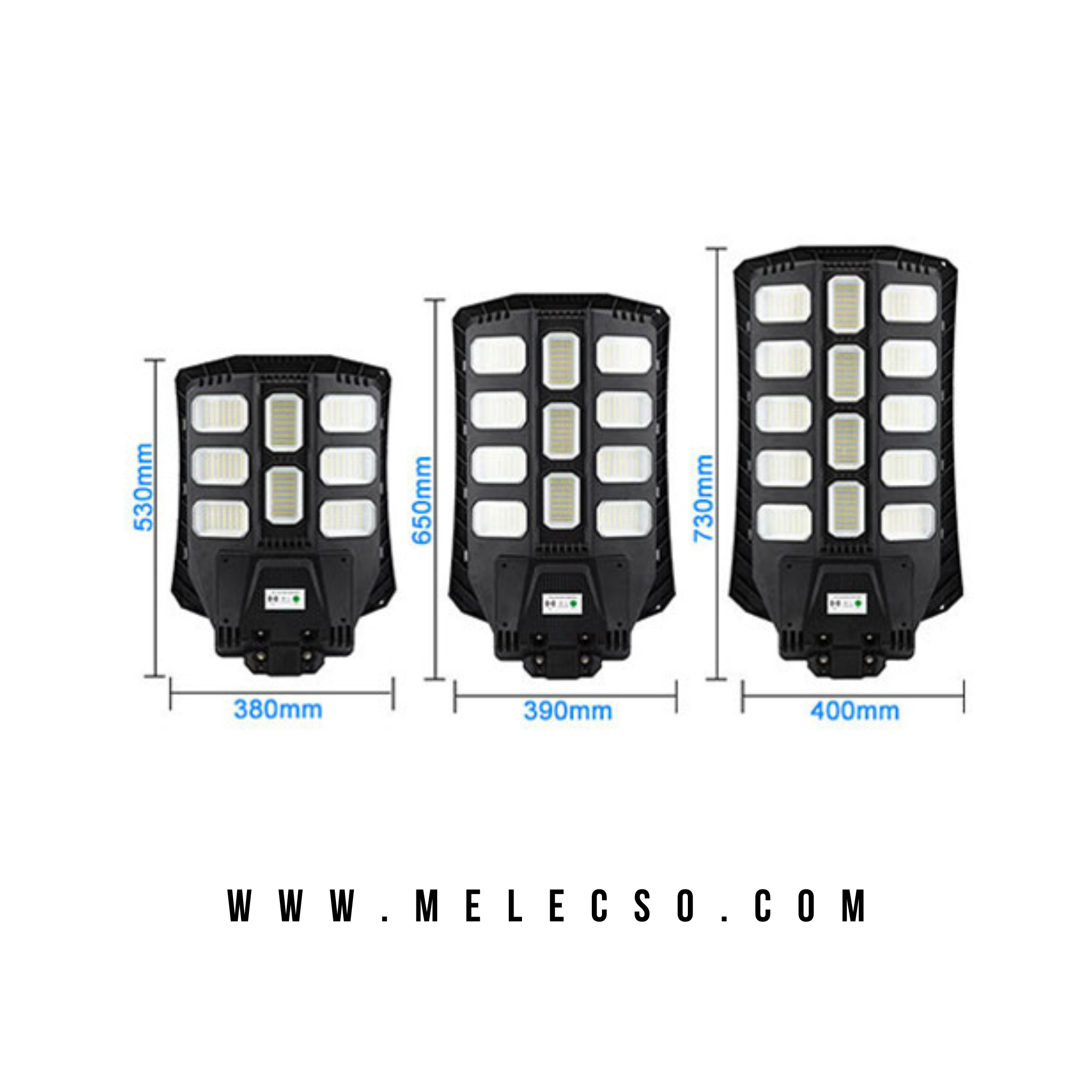 Luminaria Solar LED High Power Serie GM – 300W / 400W / 500W | NET