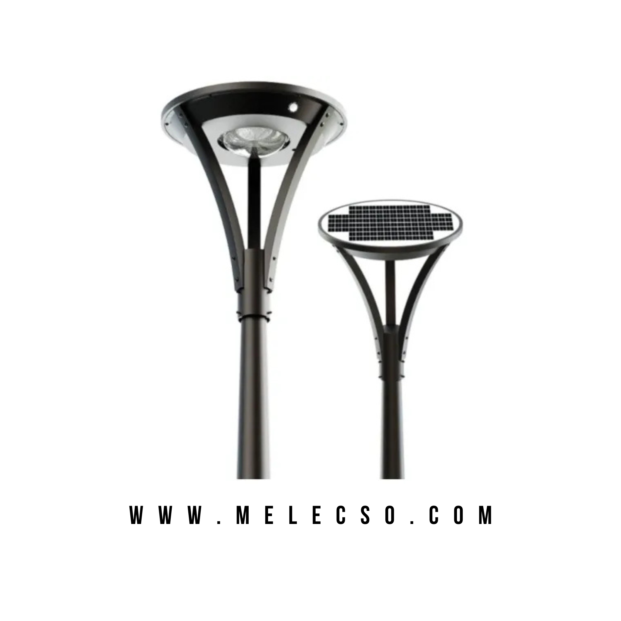 Luminaria Solar LED Integral 360° Park Lighting | NET