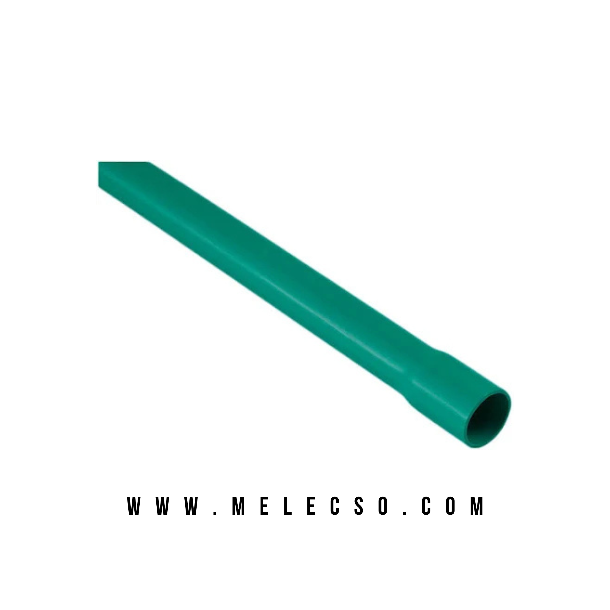 Tubo Conduit PVC 1/2” x 3 Metros – Pesado (Verde)