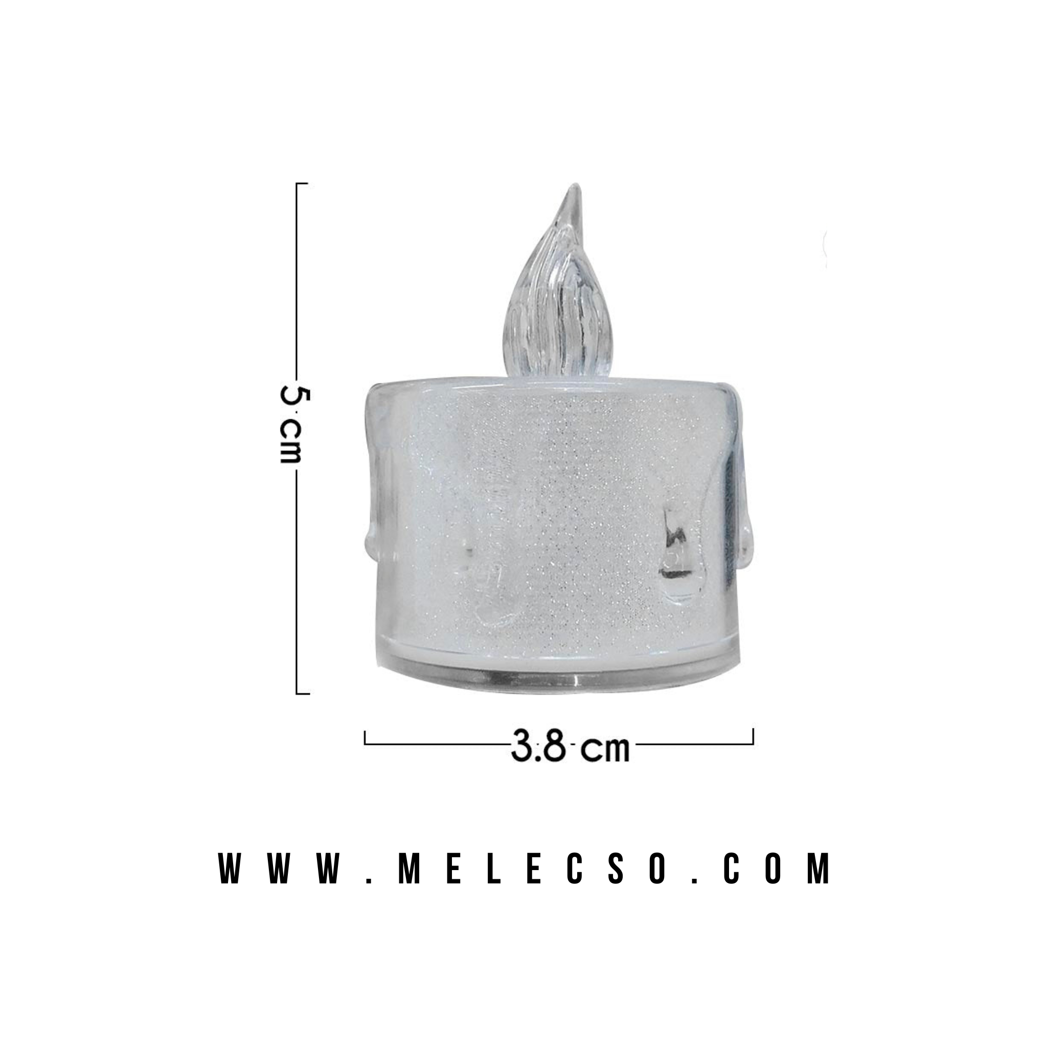 Velas LED Pequeñas Navidad Caja x24