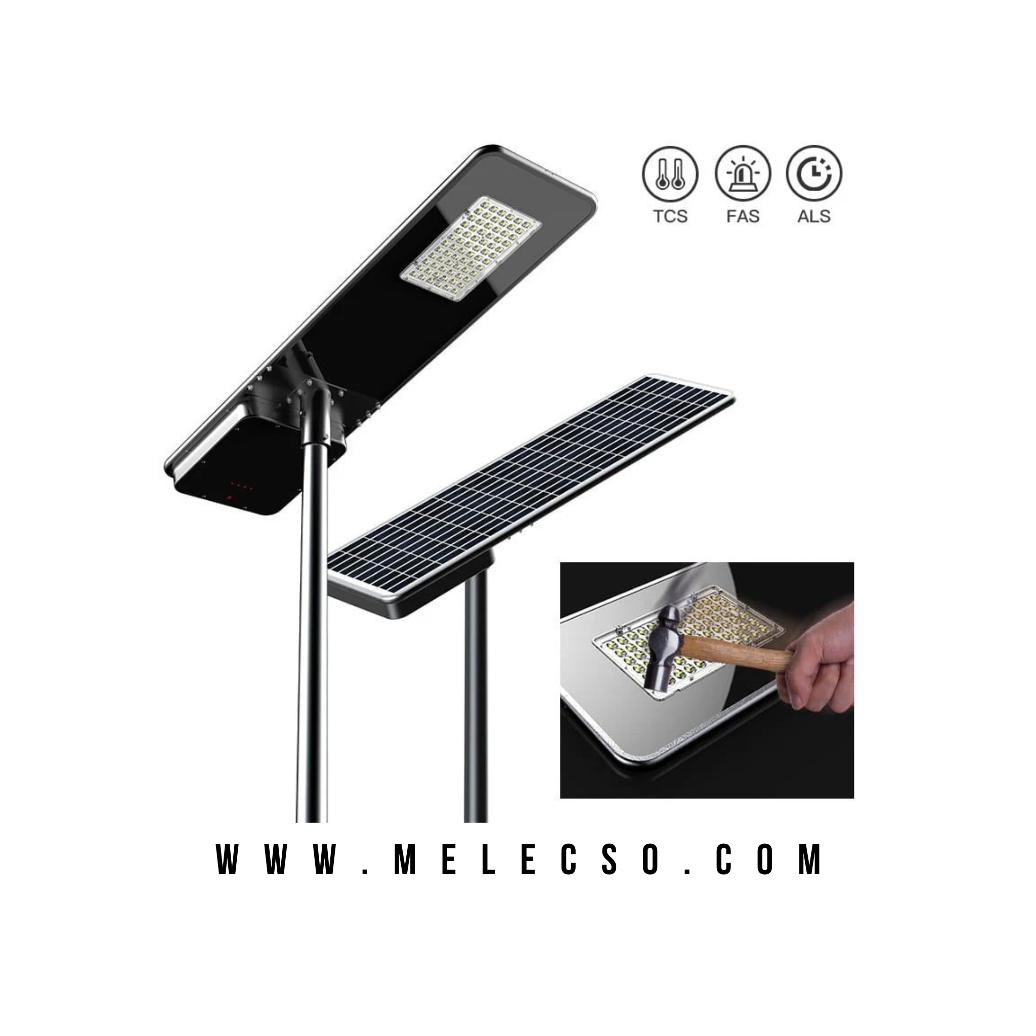 Luminaria de Alumbrado Publico Solar LED Street Light | NET