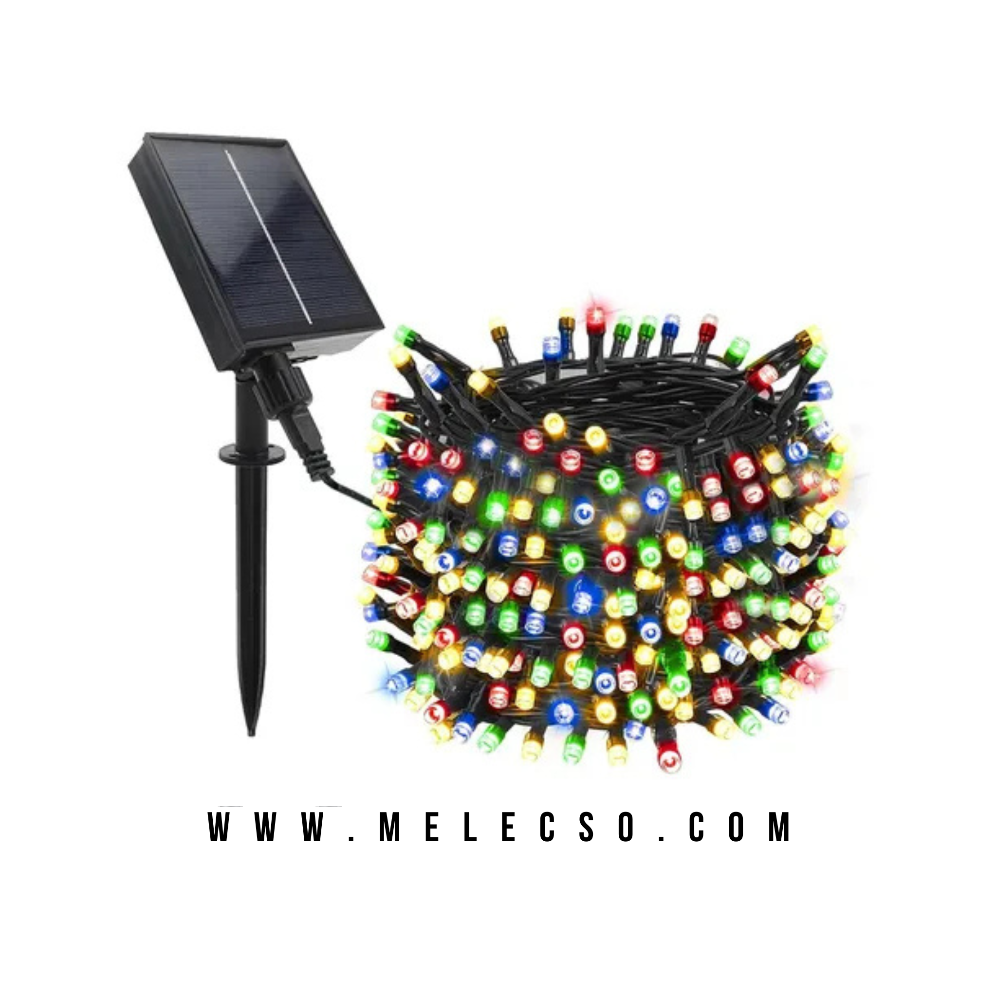 Lineal LED Solar Luz Multicolor